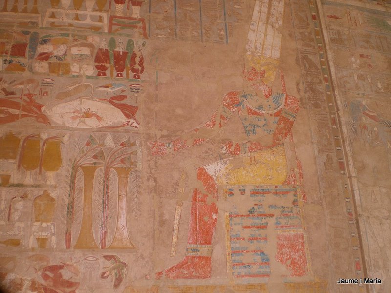 Frescos del temple de Hatshepsut